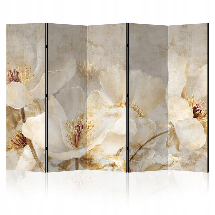 Dekoratīvs divpusējs aizslietnis, 225x172, Baltie ziedi (Vintāžas stilā) L-ART