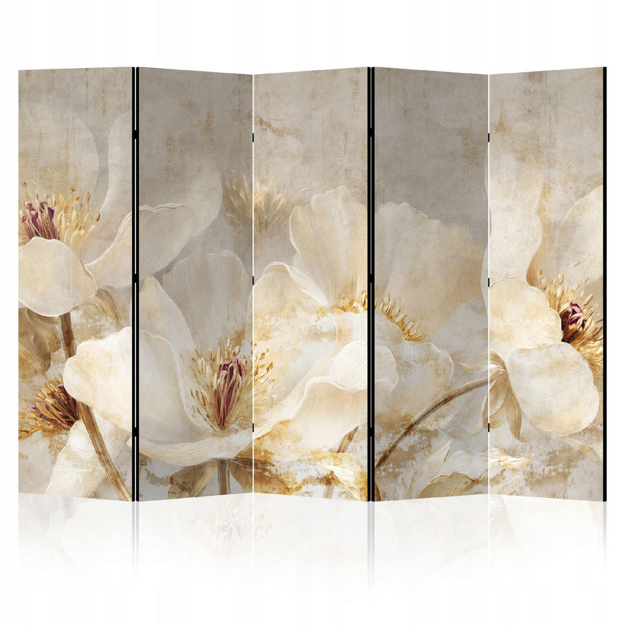 Dekoratīvs divpusējs aizslietnis, 225x172, Baltie ziedi (Vintāžas stilā) L-ART
