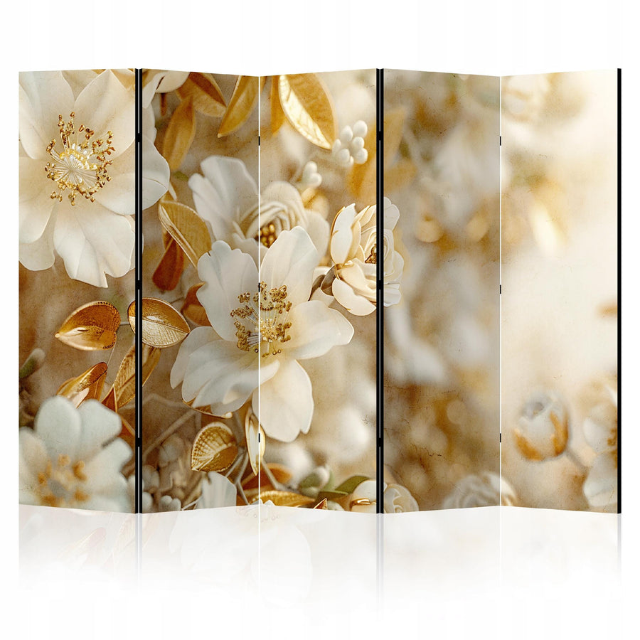 Dekoratīvs divpusējs aizslietnis, 225x172, Zelta ziedu dārzs L-ART