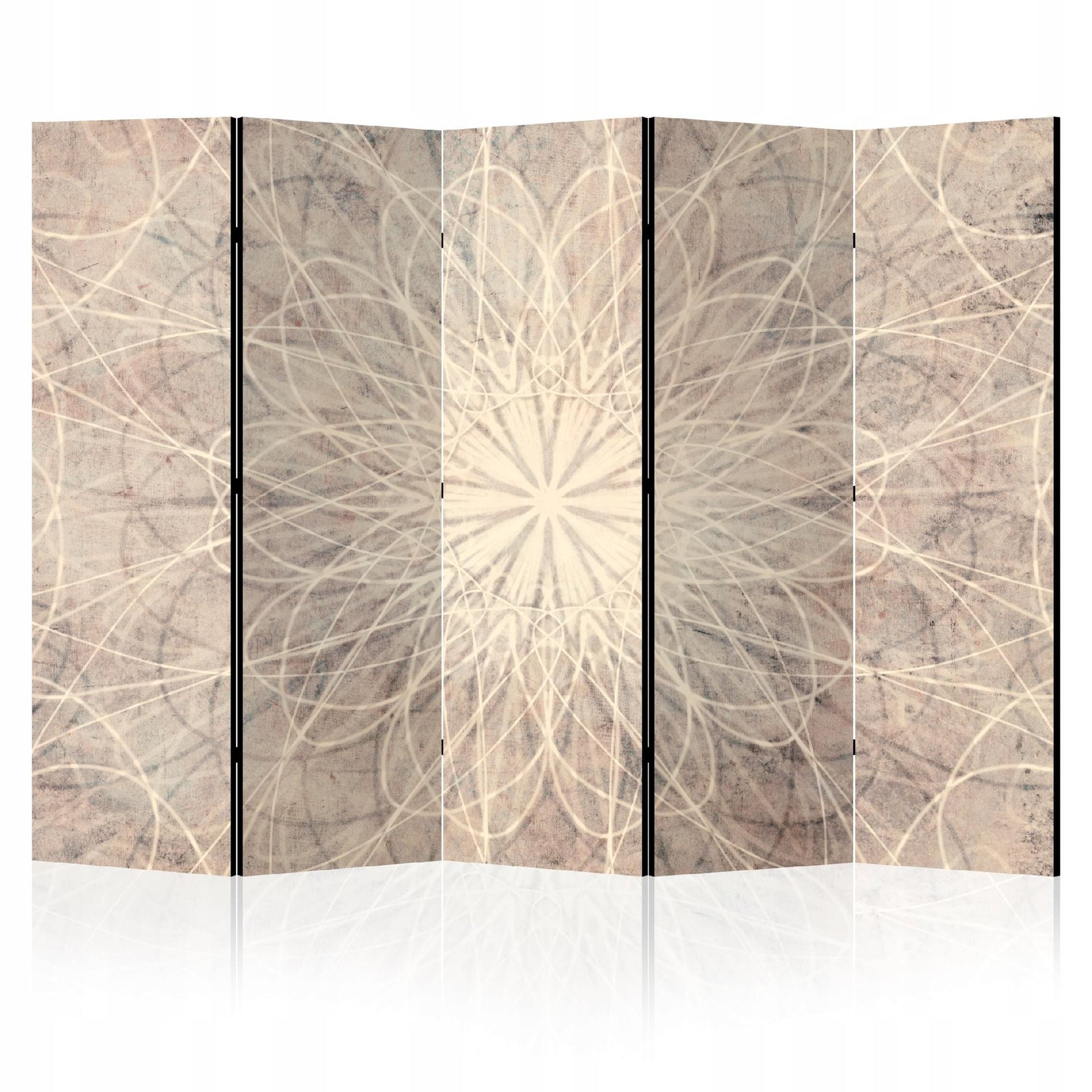 Dekoratīvs istabas aizslietnis ar mandalu, divpusējs, 225x172 L-ART