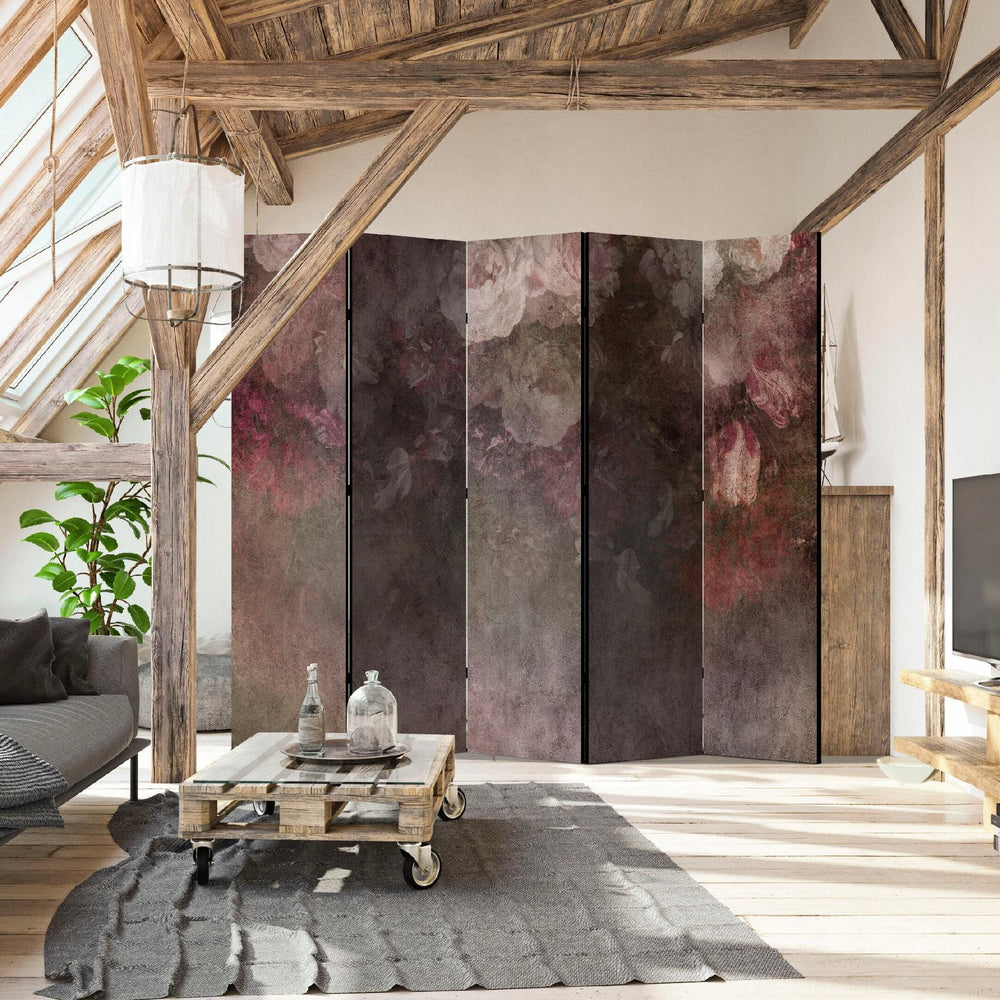 Dekoratīvs istabas aizslietnis, divpusējs, 225x172, Mistiskās peonijas L-ART