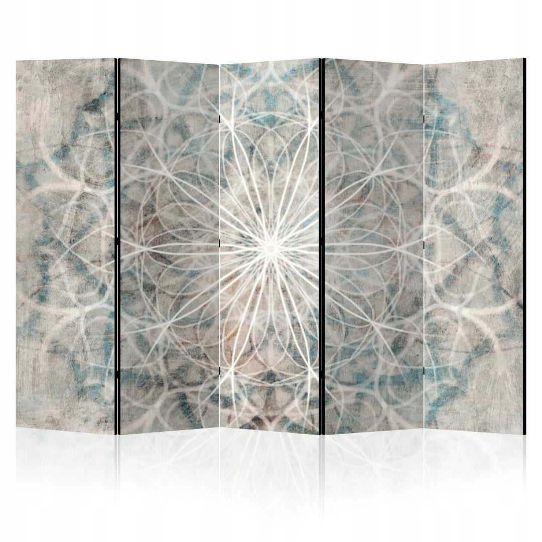 Dekoratīvs istabas aizslietnis, divpusējs Ścianka 225x172,  Ziemas Mandala L-ART
