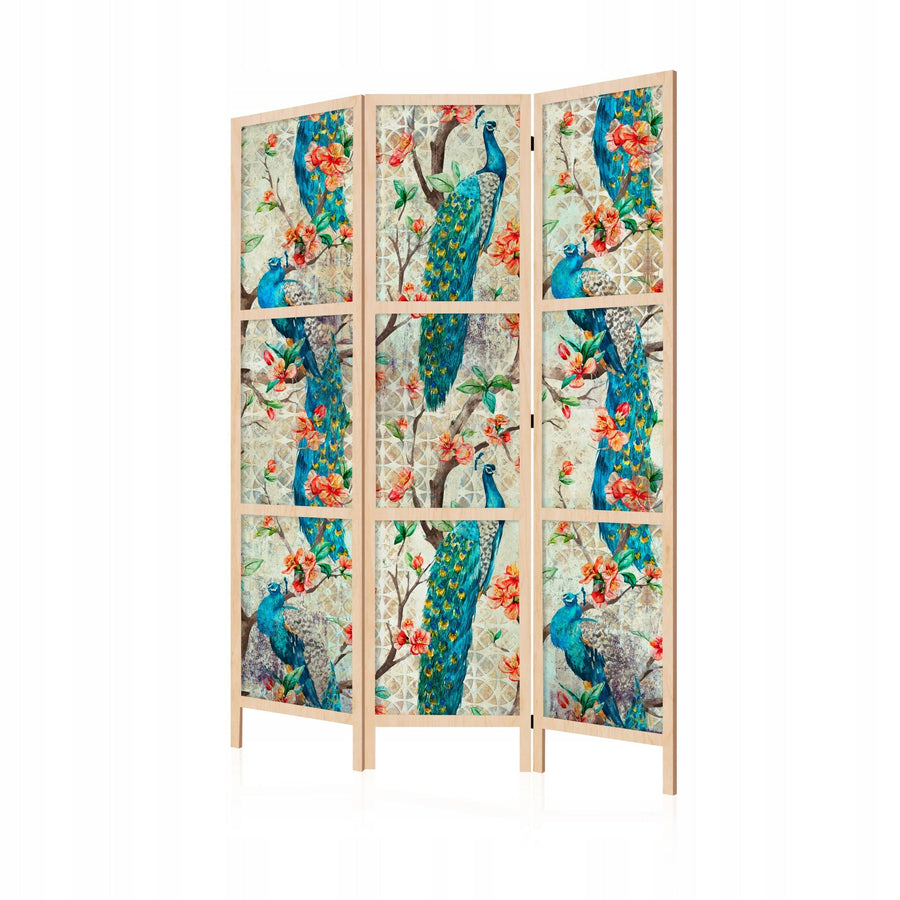 Dekoratīvs japāņu aizslietnis, vienpusējs 135x172, Karaliskais pāvs L-ART