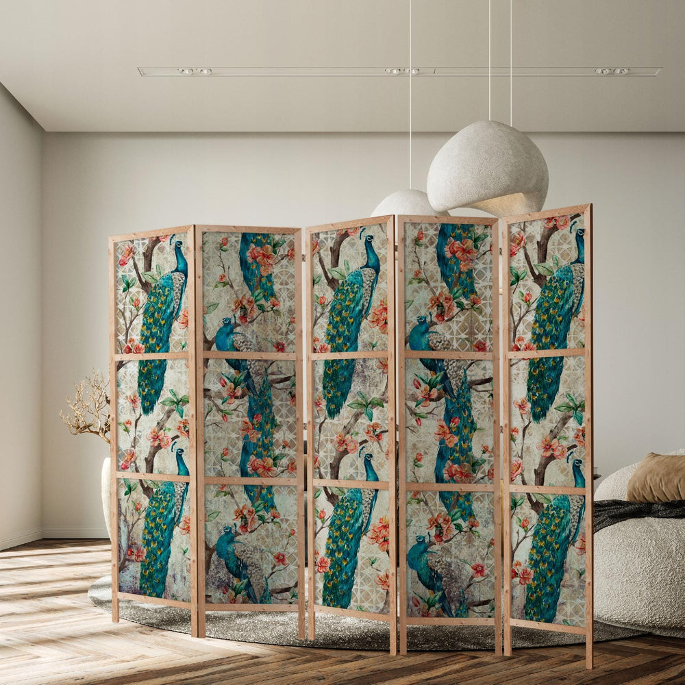 Dekoratīvs japāņu aizslietnis, vienpusējs 225x172, Karaliskais pāvs L-ART