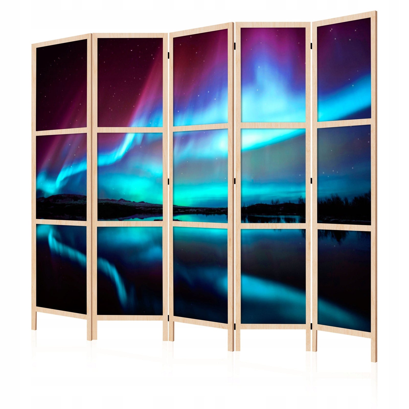 Dekoratīvs japāņu aizslietnis, vienpusējs 225x172, Maģiskā ziemeļblāzma L-ART