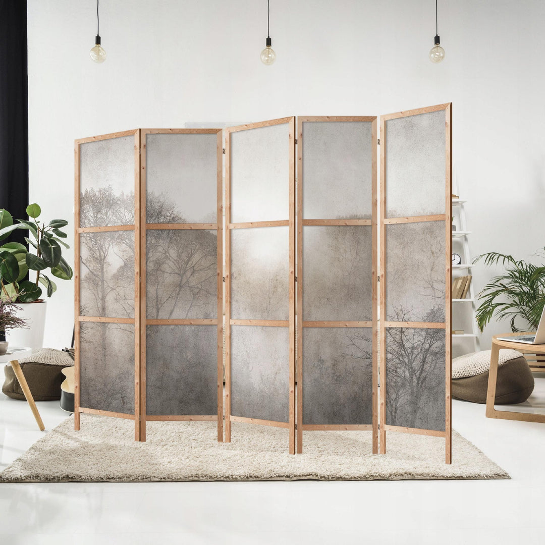 Dekoratīvs japāņu aizslietnis, vienpusējs 225x172, Miglainais mežs L-ART