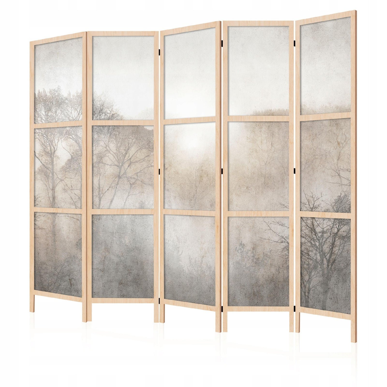 Dekoratīvs japāņu aizslietnis, vienpusējs 225x172, Miglainais mežs L-ART