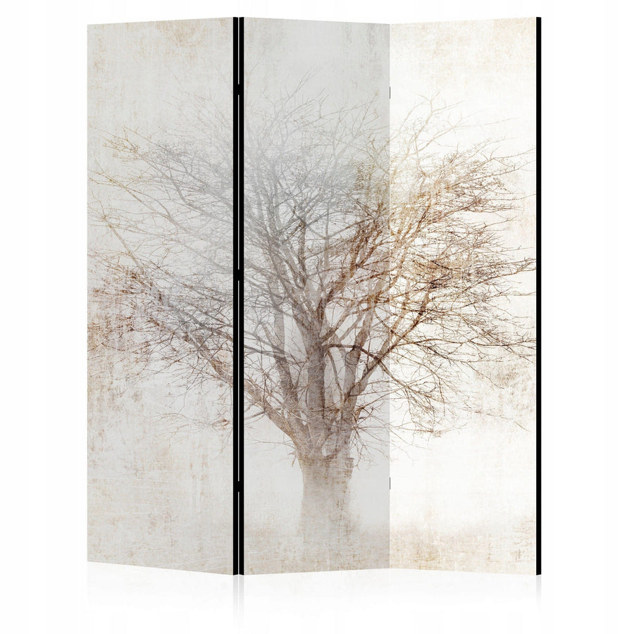 Dekoratīvs vienpusējs aizslietnis, Koka siluets (Sepia toņos), 135x172 L-ART