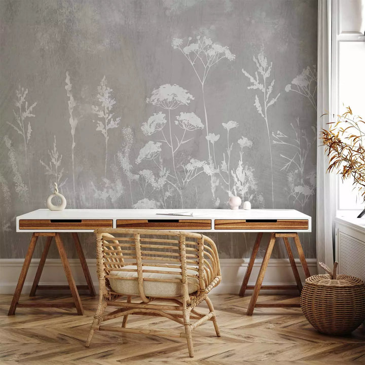 Valokuvatapetti - Harmaa niitty, 138580