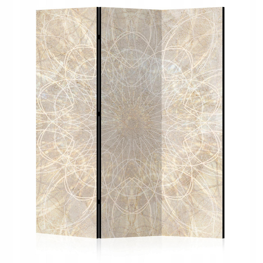 Divpusējais aizslietnis, 135x172, Boho stils krēmkrāsa L-ART