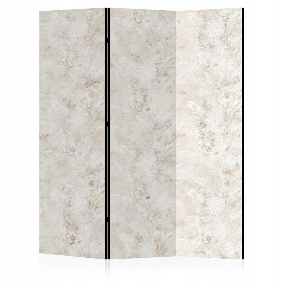 Divpusējs aizslietnis, 135x172, Vintāžas ziedu raksts uz gaiša fona L-ART