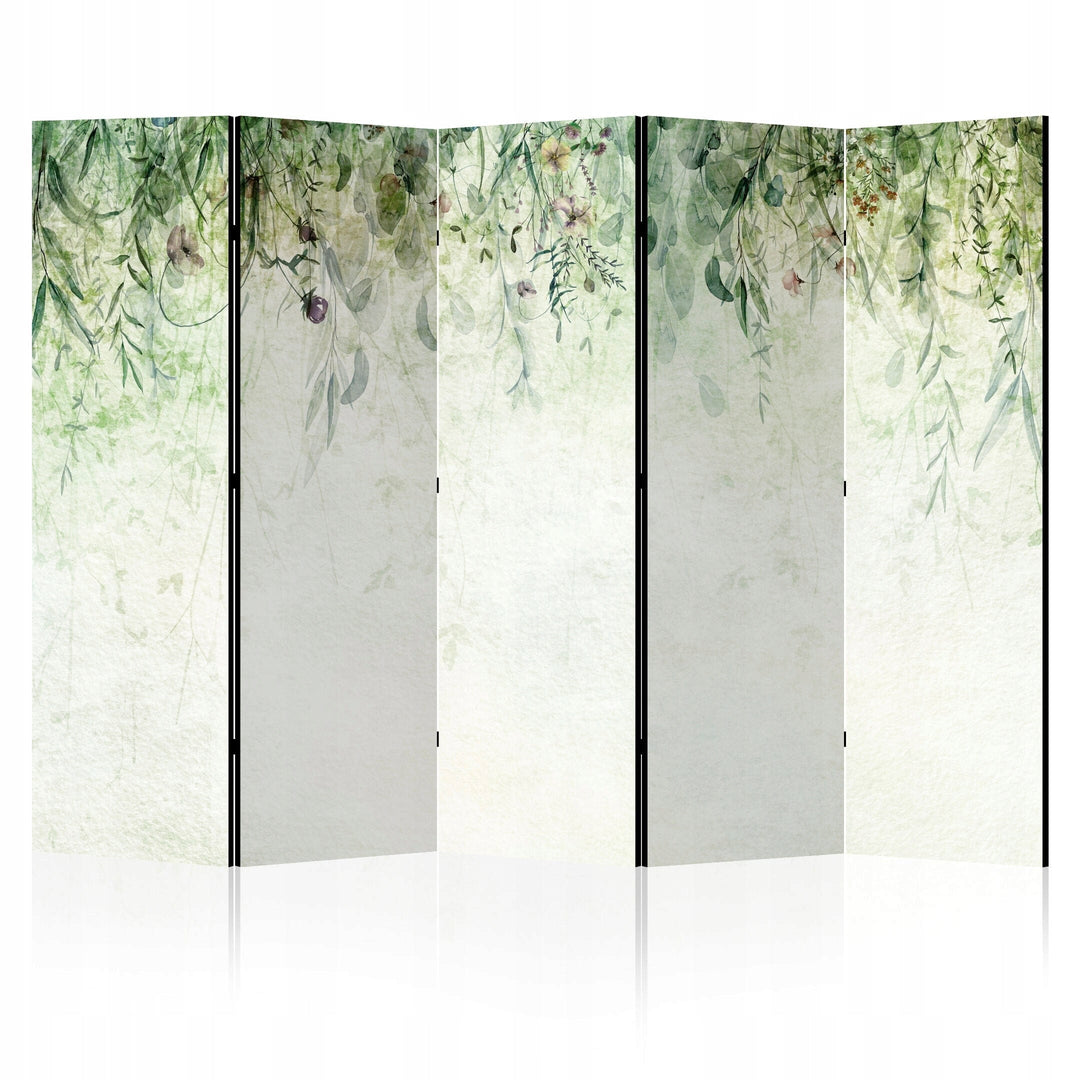 Divpusējs aizslietnis, 225x172, Akvareļu dārzs: Zaļie vīteņi L-ART