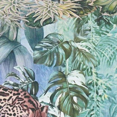 Džungļu tapetes ar dzīvniekiem un augiem akvareļu tehnikā - 1351537 AS Creation