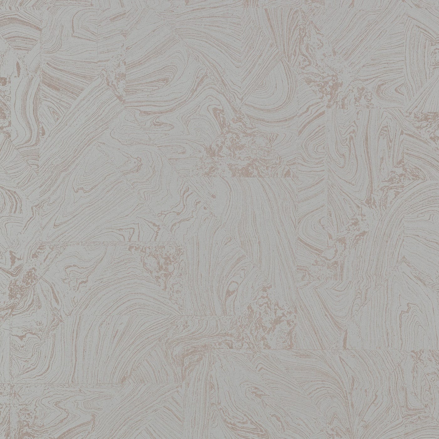 Ekoloģiskas tapetes ar abstrakta rakstu taupe/bronzas krāsā - 3747110, Bez PVC Tapetenshop.lv