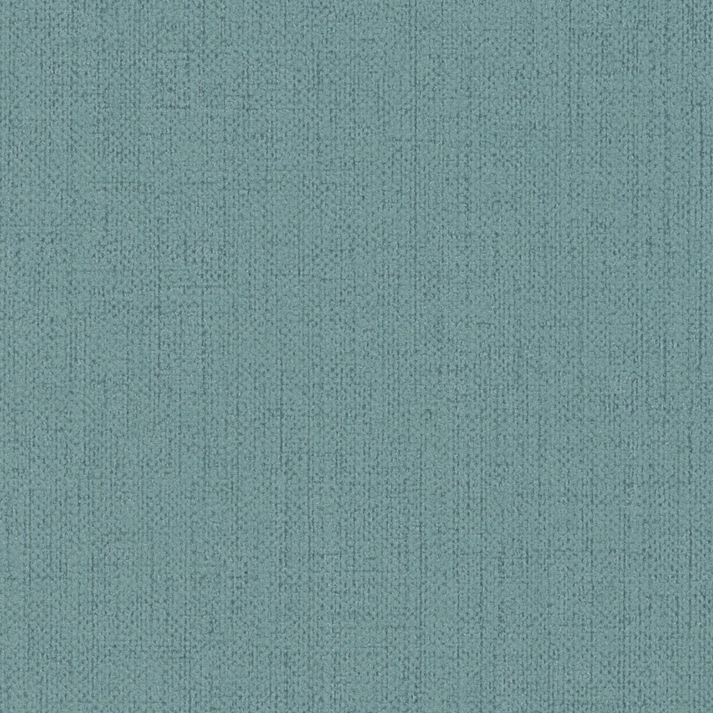 Ekoloģiskas tapetes ar tekstila faktūru tirkīzā krāsā - 3747217, Bez PVC Tapetenshop.lv