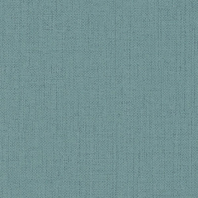 Ecological wallpaper with textile texture in turquoise - 3747217, Without PVC Tapetenshop.lv