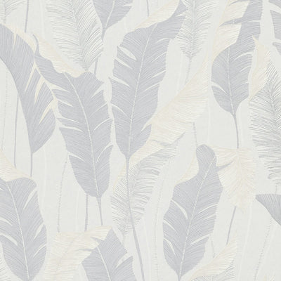 Ecological wallpapers in light shades with leaves - 3744277, Without PVC Tapetenshop.lv