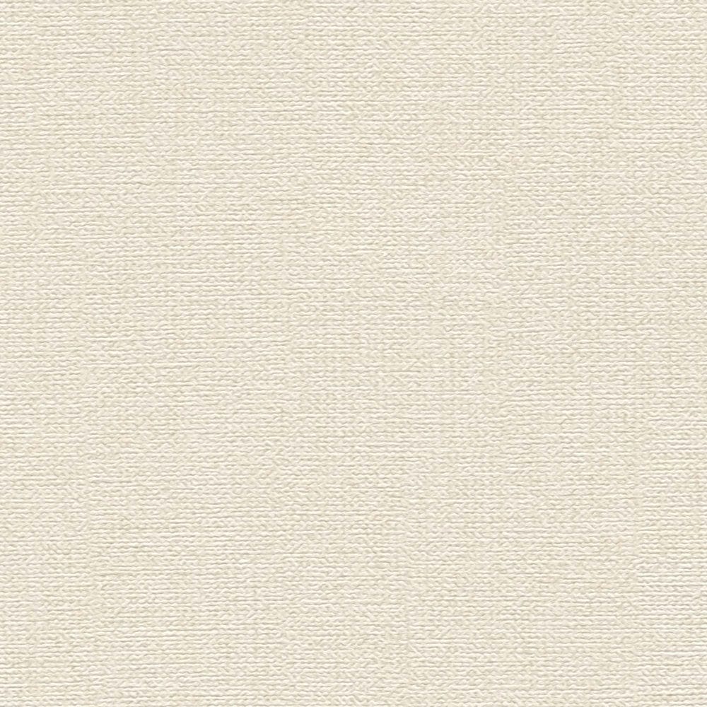 Ekoloģiskas vienkrāsainas tapetes, bez PVC: krēmkrāsā, bēšā - 386666 AS Creation