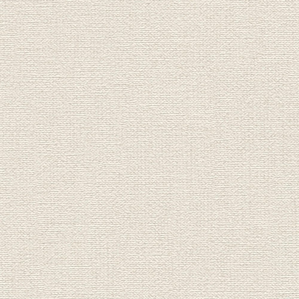 Ekoloģiskas vienkrāsainas tapetes, bez PVC: krēmkrāsā - 386665 AS Creation