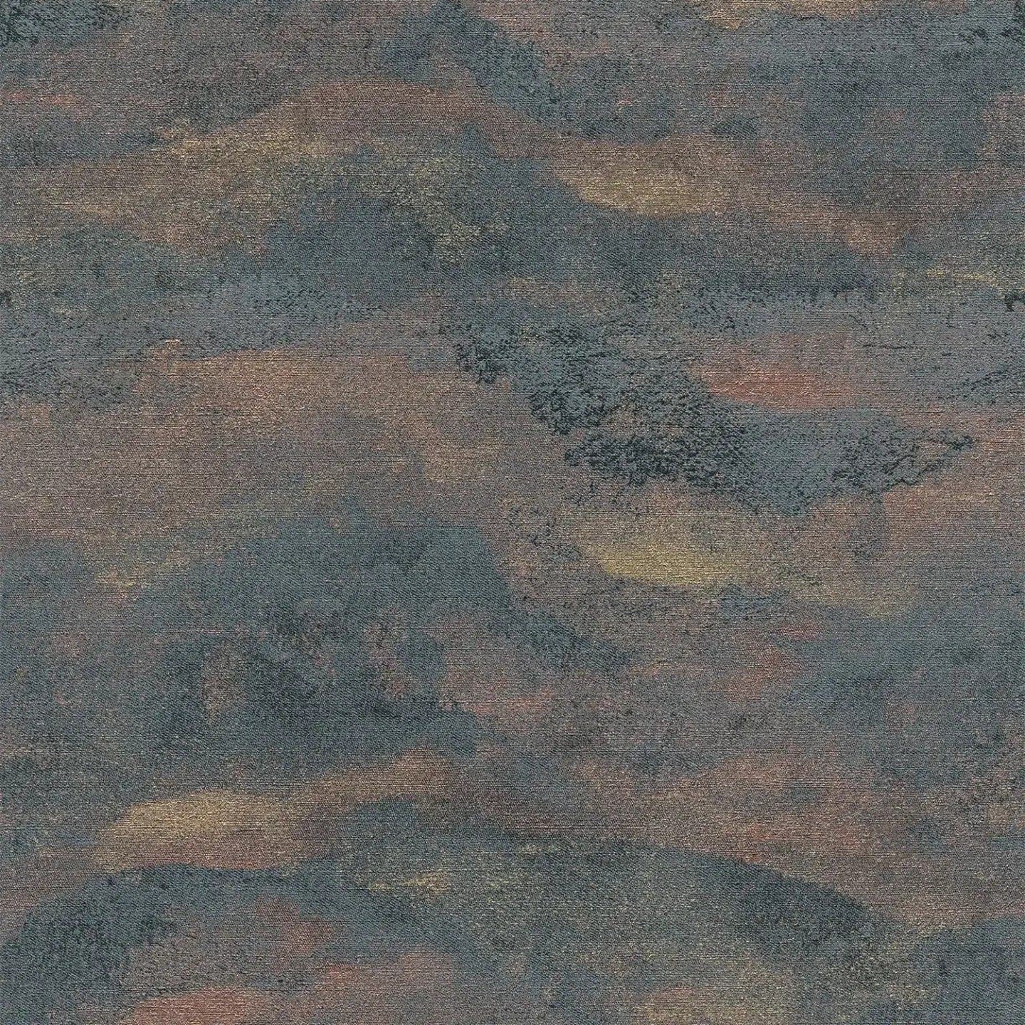 Ekskluzīvas tapetes ar mirdzošiem viļņiem, melna, zelta krāsa, 786564 AS Creation