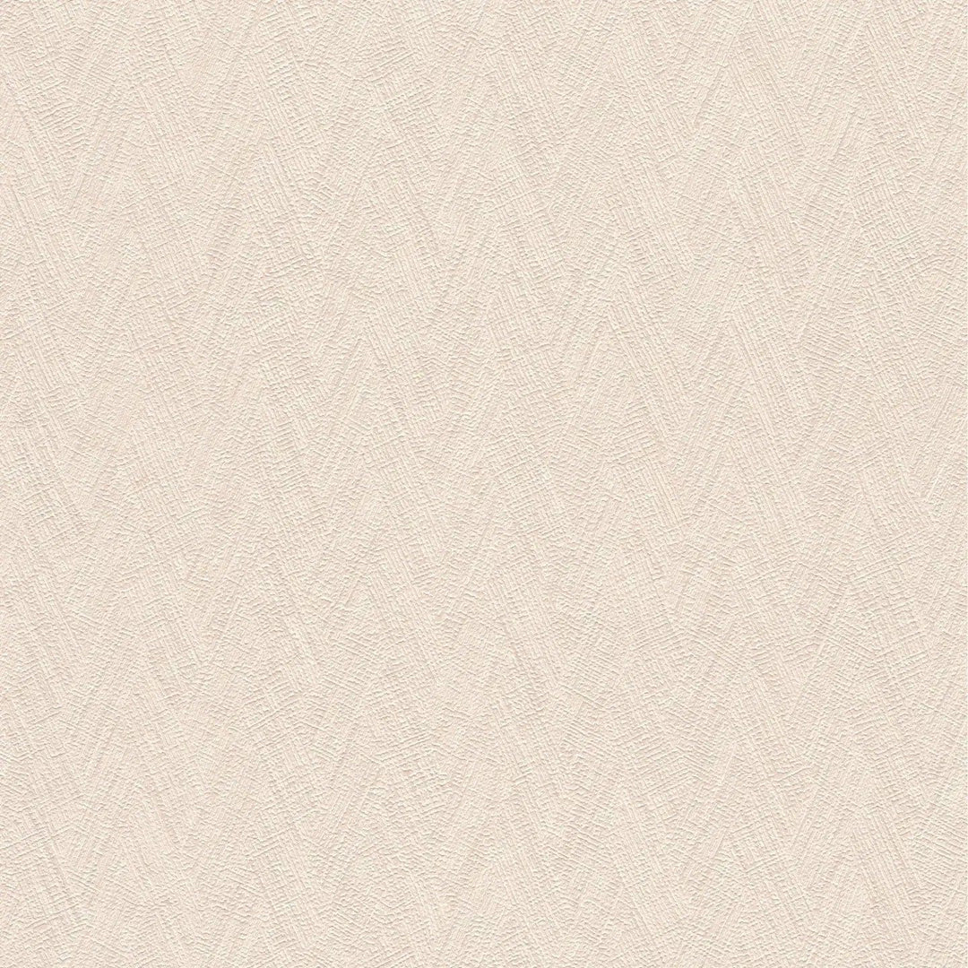 Elegantas tapetes ar delikātu zigzaga rakstu un tekstila efektu AS Creation