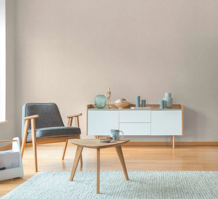 Elegantas tapetes ar delikātu zigzaga rakstu un tekstila efektu AS Creation