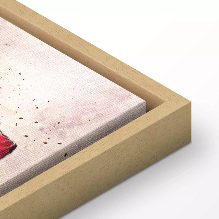 Glezna koka rāmī (dabīgā krāsā) - Maģiskas magones, 162016