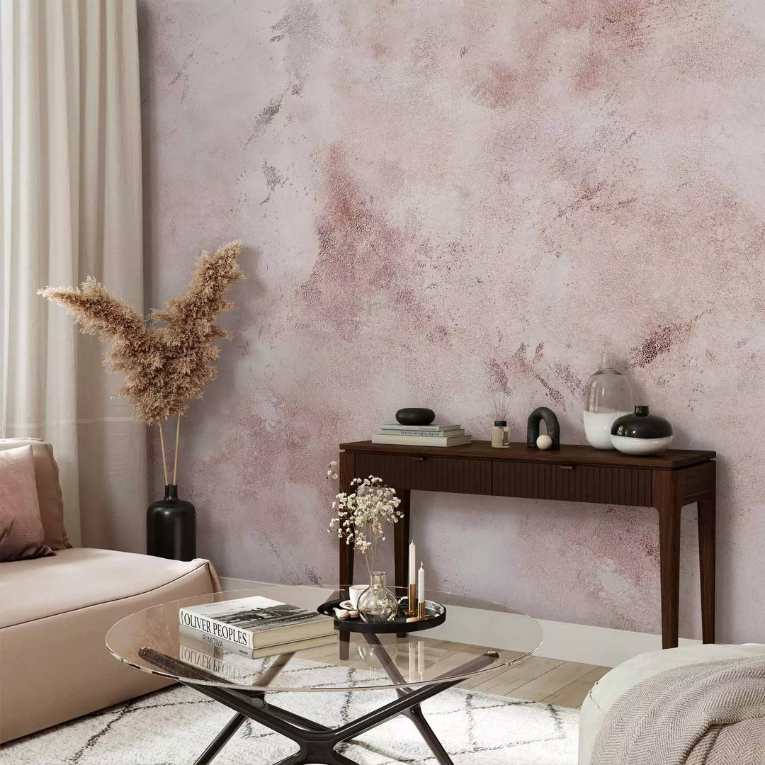 Fototapetes ar abstrakta zīmējumu - Laika ekspresija rozā, 142697