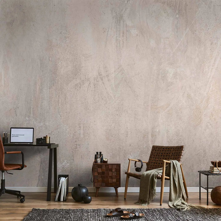 Wall Murals - Peace of Mind - modern background with leaves, 148781