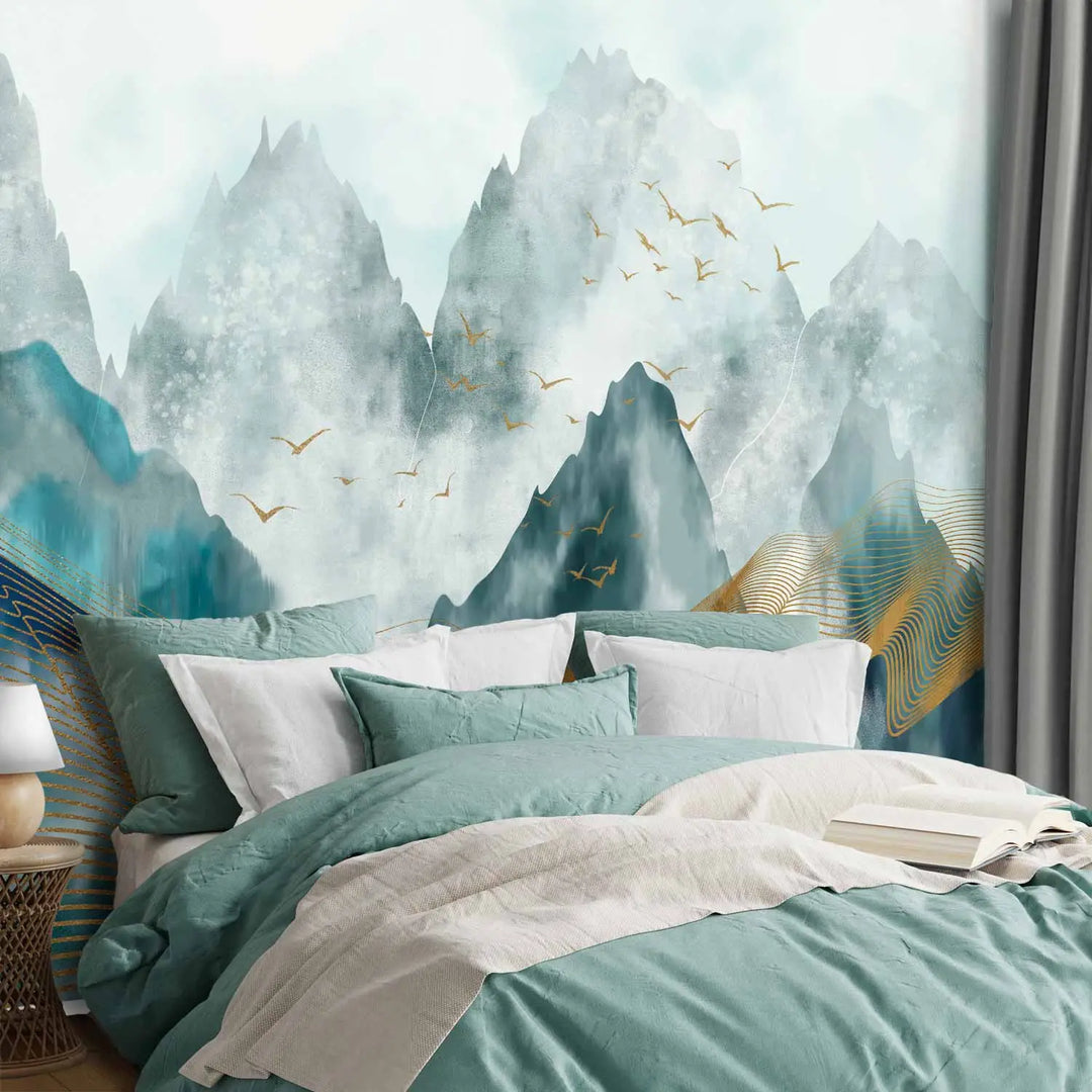 Wall Murals - Cobalt Mountains, 148806