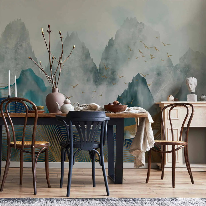 Wall Murals - Cobalt Mountains, 148806