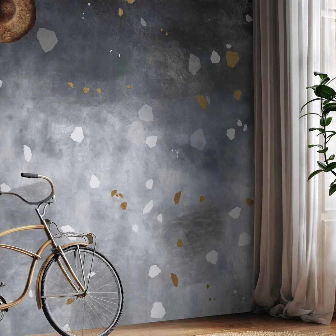 Wall Murals - Grey stone wall, 148807