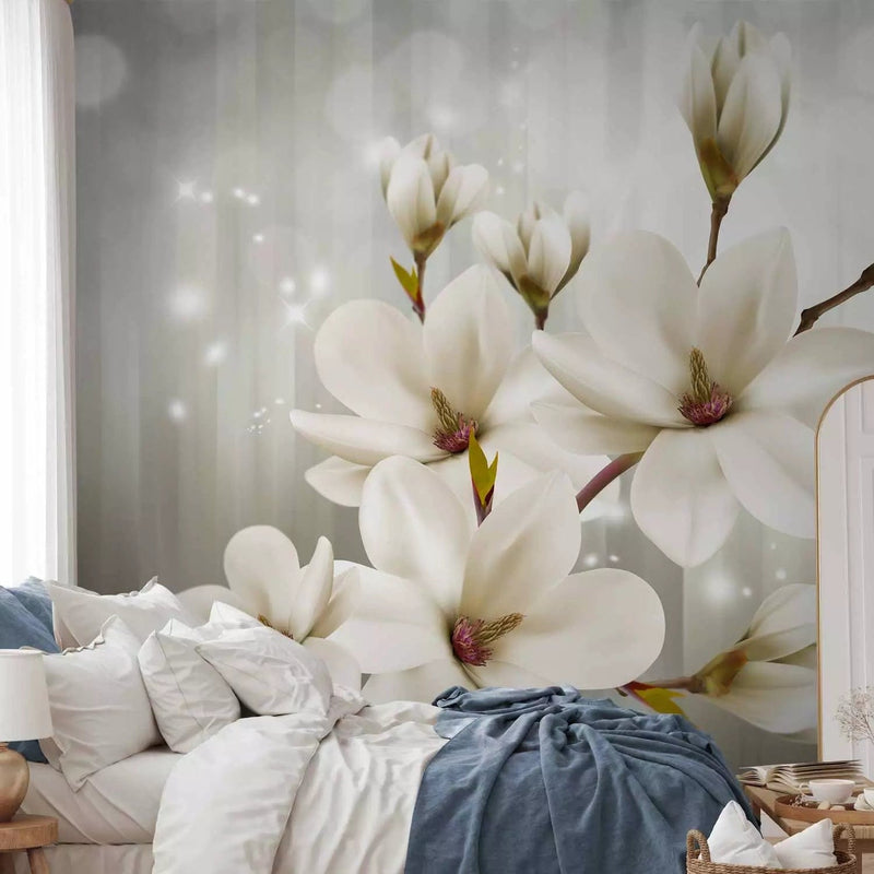 Wall Murals with magnolia - flower nymph, 66207