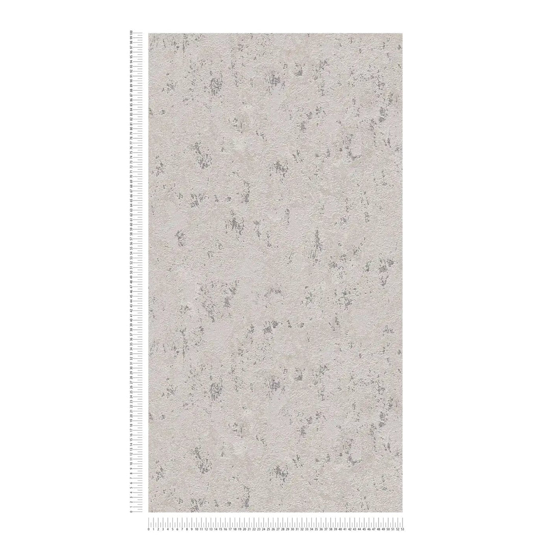 Flizelīna tapetes - apmetums ar zelta akcentiem - taupe, 393873 AS Creation