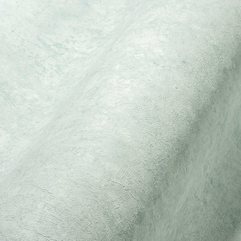 Flizelīna tapetes ar apmetuma izskatu maigos zaļos toņos,  1376047 AS Creation