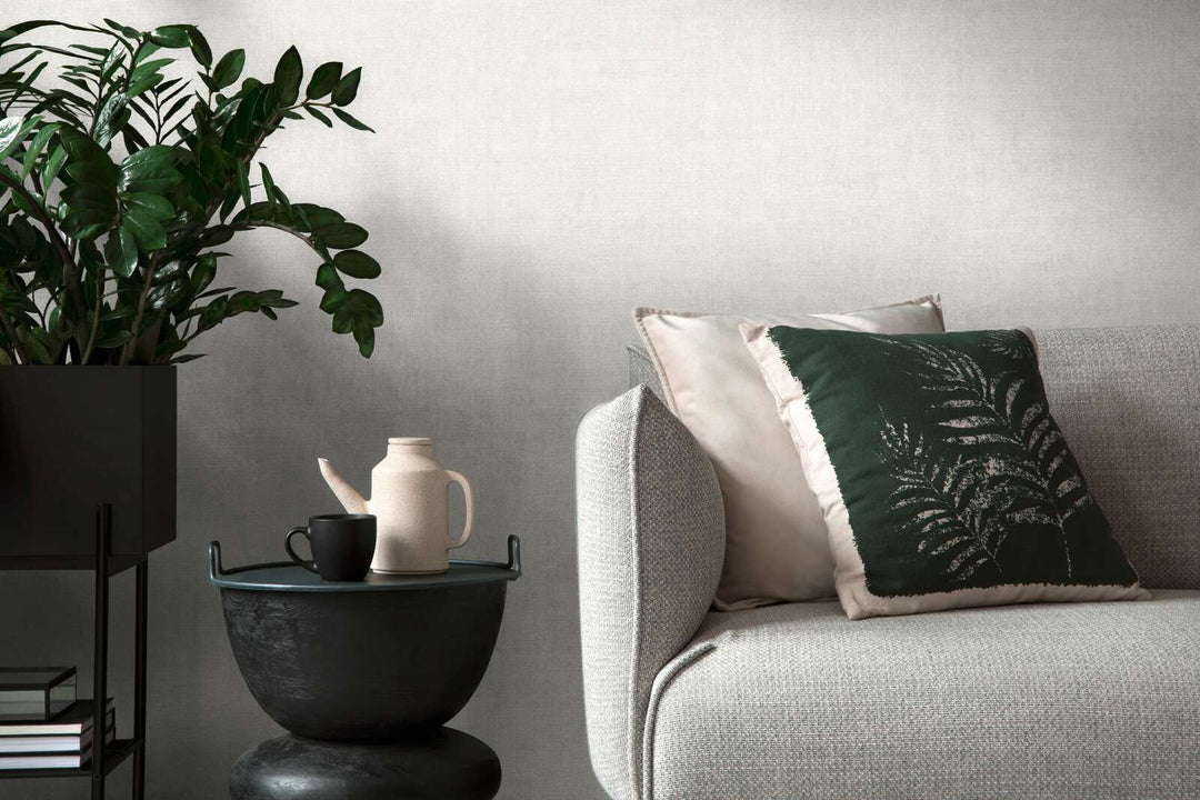 Non-Woven wallpapers textured, grey, 1332727