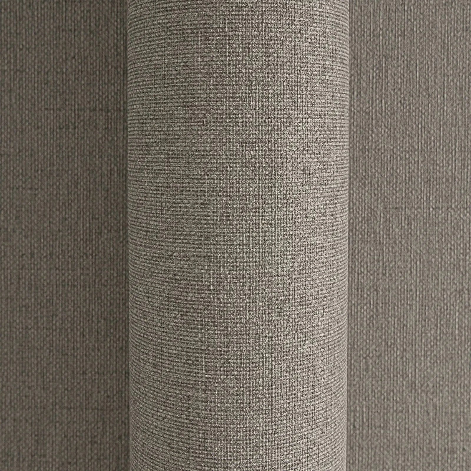 Flizelīna tapetes - auduma tekstūra brūnā krāsā, 1415014 AS Creation