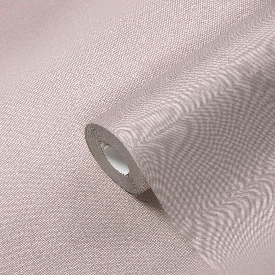 Flizelīna tapetes ar tekstila faktūru rozā krāsā – Maigs un stilīgs sienu risinājums | 1306423 Tapetenshop.lv