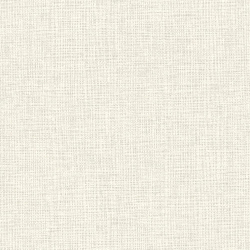 Flizelna tapetes, ziloņkaula krāsā ar tekstila tekstūru, 369764 AS Creation