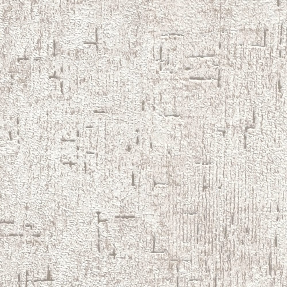 Bēšas tapetes ar dekoratīva apmetuma imitāciju AS 380892 Tapetenshop.lv