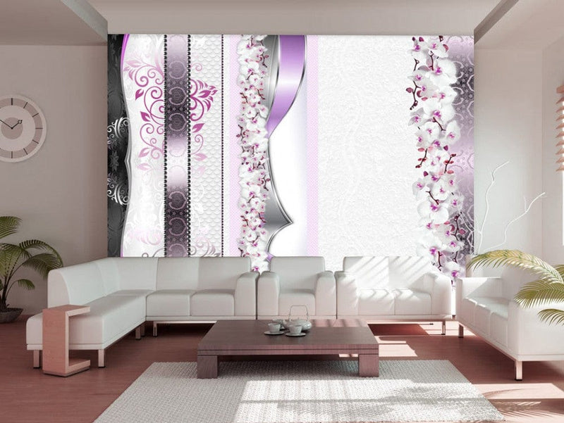 Fototapetes 60250 Orhideju parāde violetā krāsā G-ART
