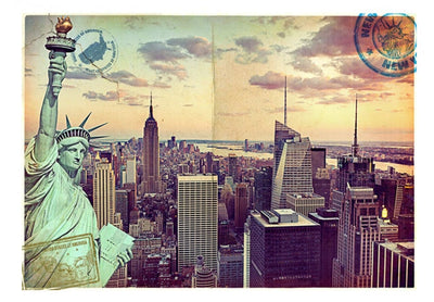 Fototapetes 61652 Pastkarte no Ņujorkas G-ART