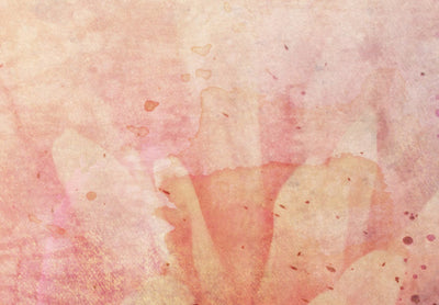 Fototapetes - Abstrakcija ar ziedu motīvu sarkanā krāsā, 138446 G-ART