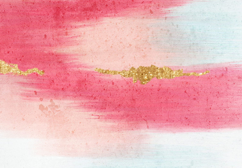 Fototapetes - Abstrakcija rozā, baltā un zilā krāsā, 138525 G-ART