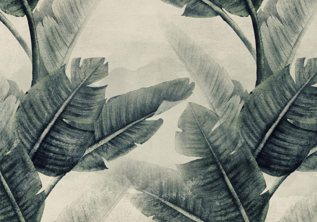 Fototapetes - Abstrakta džungļu daba zaļos toņos - 135974 G-ART