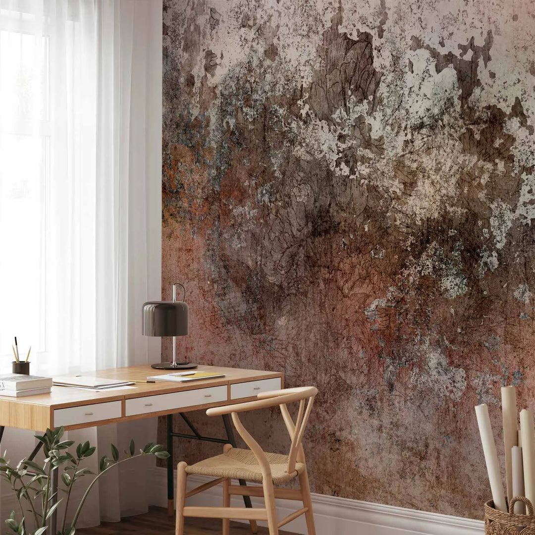 Fototapetes - Abstrakta faktūra – atturīga kompozīcija bēšos toņos G-ART