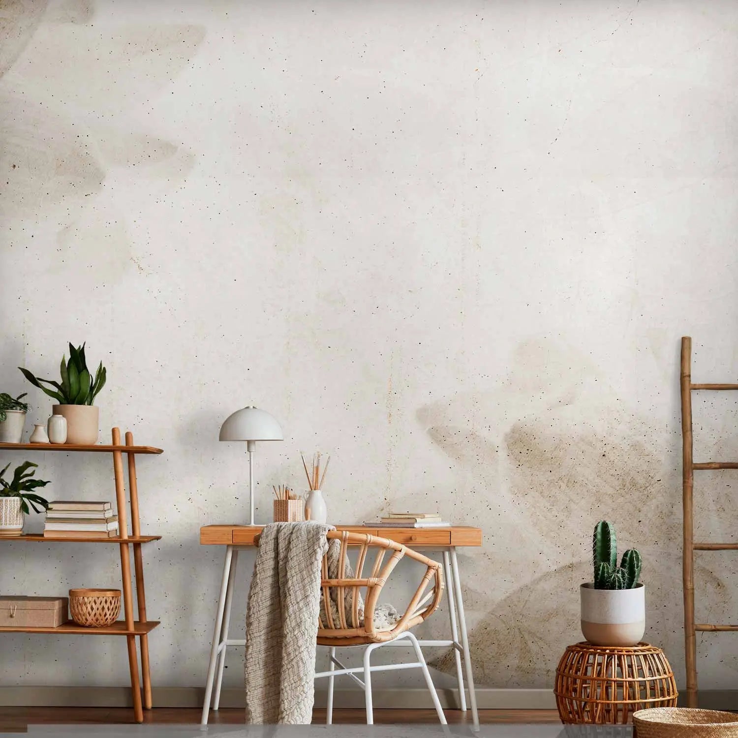 Minimālistiska fototapete ar diviem lieliem lotosa ziediem G-ART