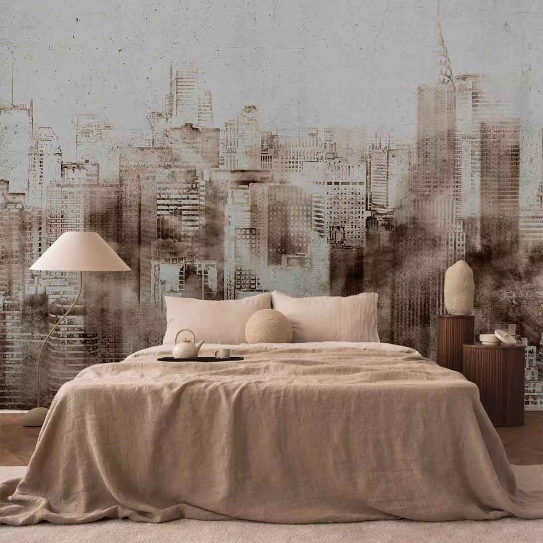 Fototapetes - Abstrakts motīvs ar lielpilsētas arhitektūru - 137240 G-ART