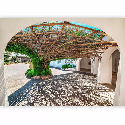 Wall Murals - Landscape with Italian Architectural Elements, Summer Terrace G-Art