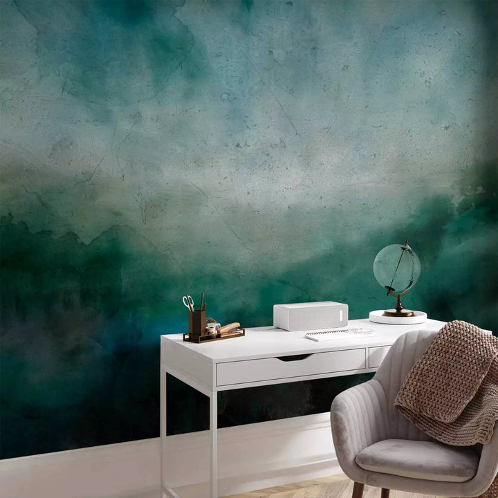 Fototapetes ar abstrakciju - Malahīta ainava - 135669 G-ART